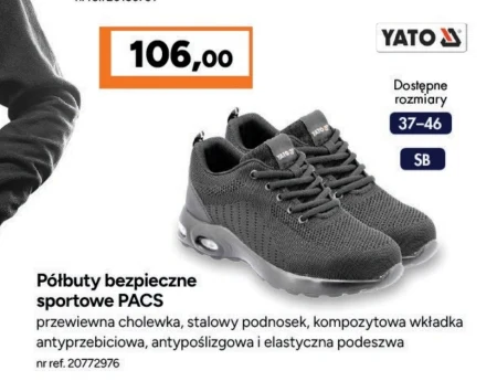Напівчеревики Yato