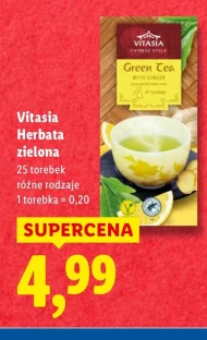 Herbata zielona Vitasia