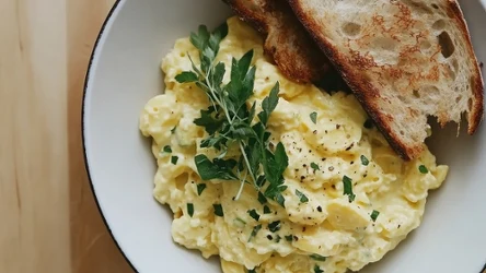 "Folded eggs", czyli składane jajka są idealną propozycją na śniadanie. 