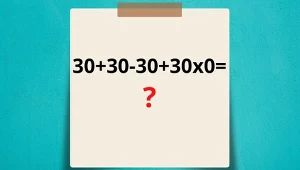 95 proc. ludzi myli się przy pierwszej próbie. A ty wyliczysz od razu?