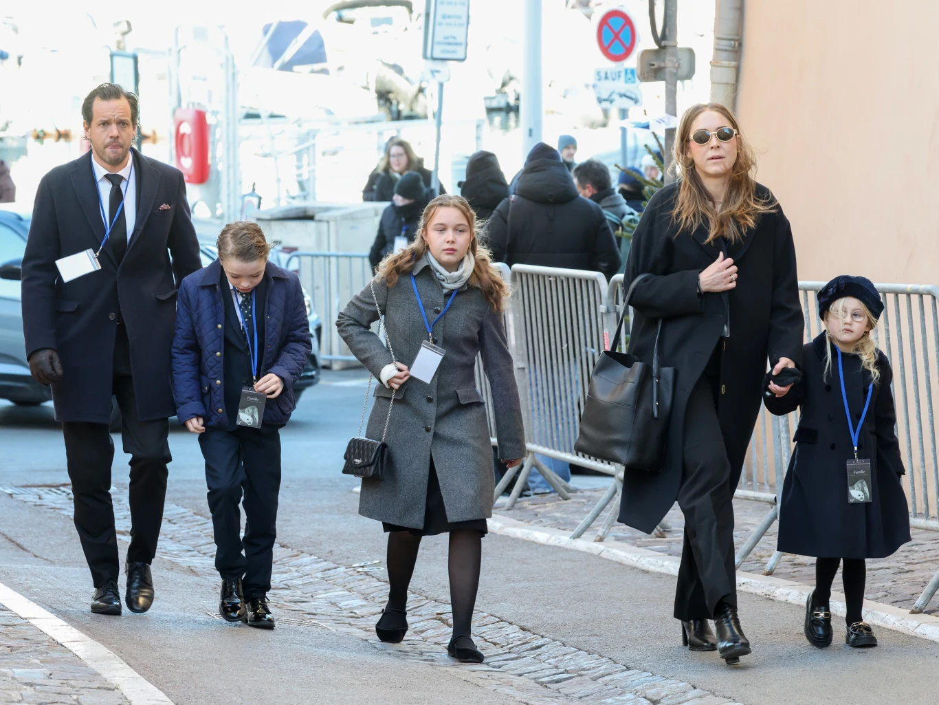 Théa Charrier, wnuczka Brigitte Bardot, z rodziną Théa Charrier, wnuczka Brigitte Bardot, z rodziną