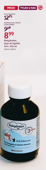 Płyn do kąpieli Babydream
