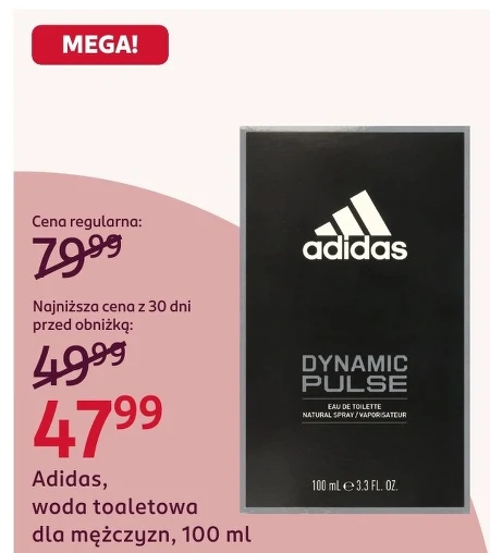 Туалетна вода для чоловіків Adidas