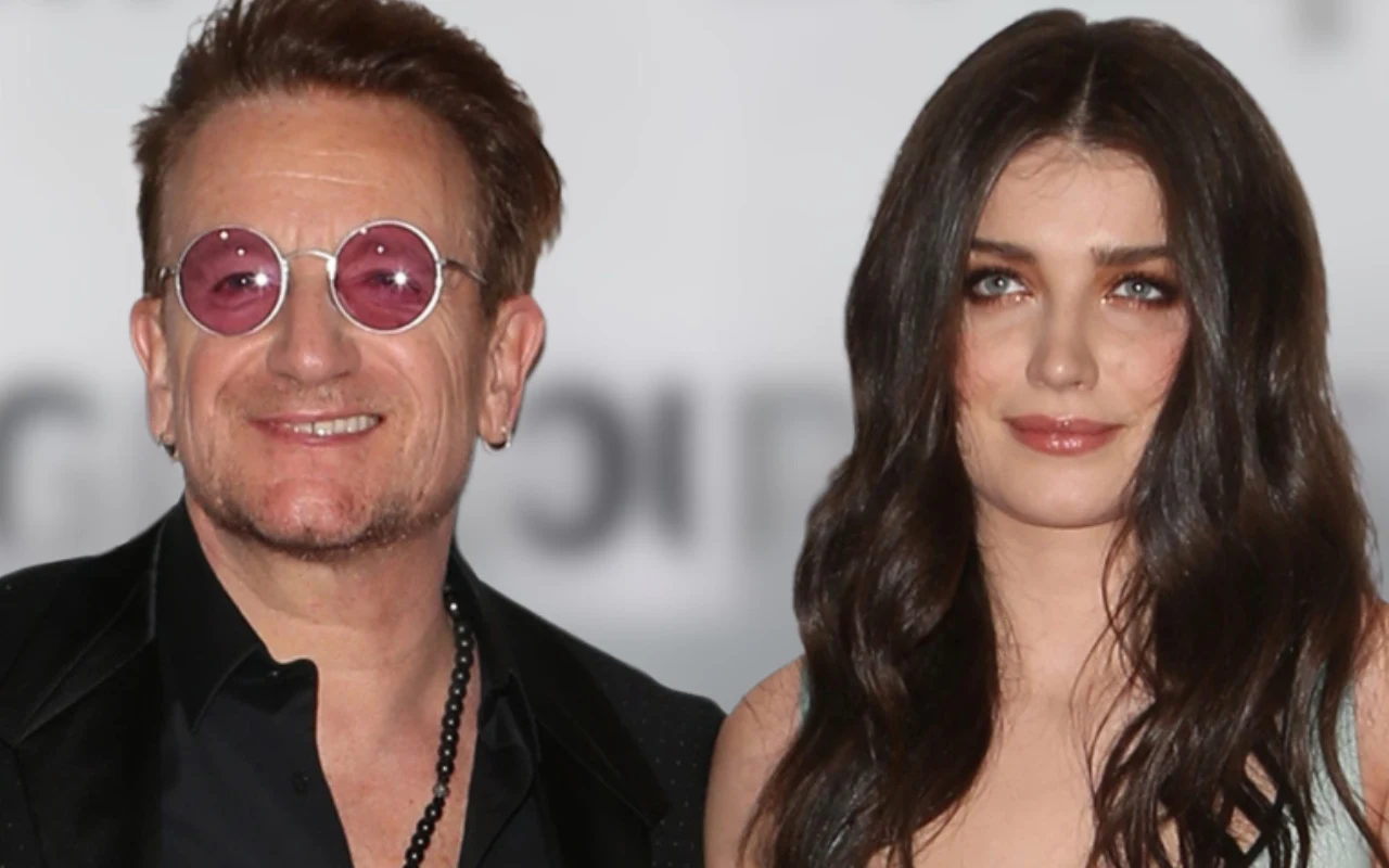 Bono z córką Eve Hewson