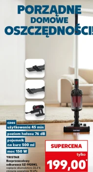 Odkurzacz bezprzewodowy Tristar