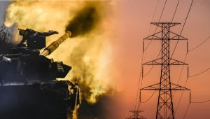 Zmasowany atak Rosji na Ukrainę. Dwa regiony bez prądu, wielkie utrudnienia