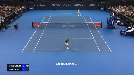 Raphael Collignon - Grigor Dimitrov. Skrót meczu. WIDEO