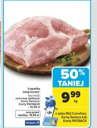 Łopatka bez kości Carrefour