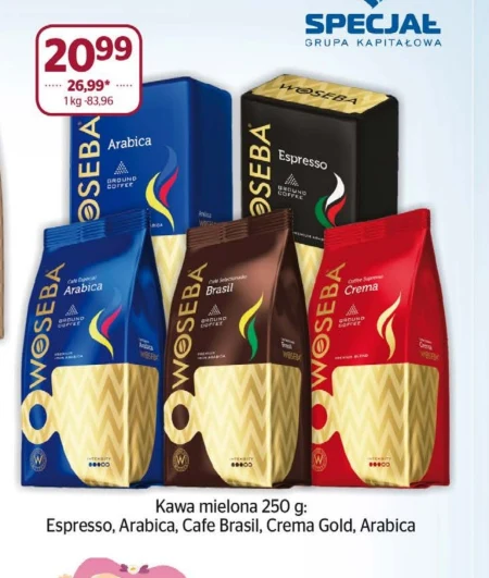 Мелена кава Woseba