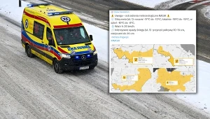 W czwartek po południu IMGW wydał nowe ostrzeżenia pierwszego stopnia. Dotyczą silnego mrozu w wielu województwach na północy kraju