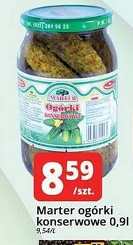 Ogórki konserwowe Marter