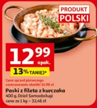 Paski z fileta z kurczaka