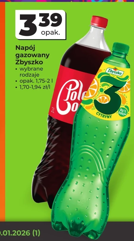 Газований напій Zbyszko