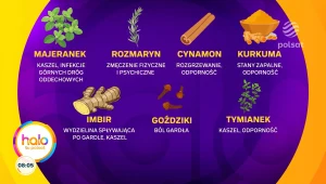 Domowe sposoby na odporność. Agnieszka Skowerska o leczniczej mocy przypraw