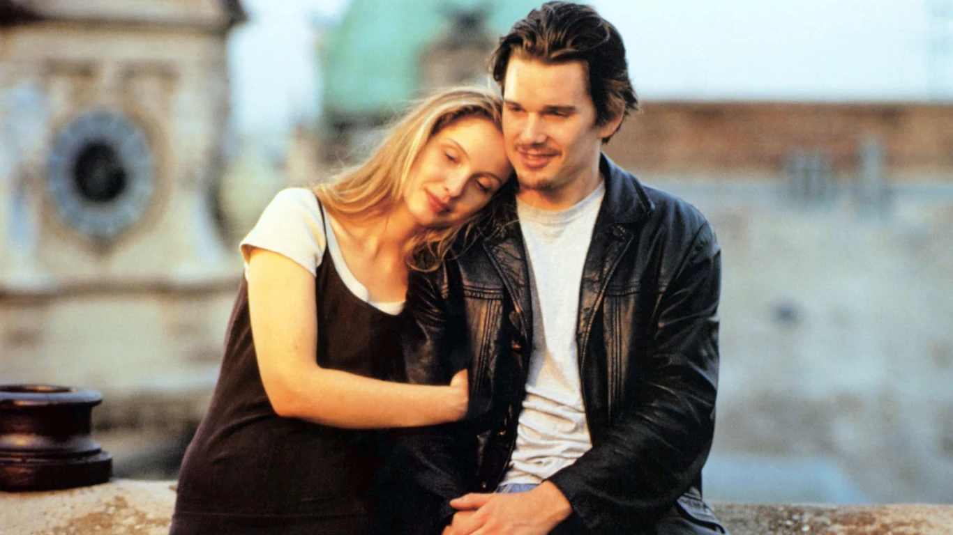 Ethan Hawke i Julie Delpy w "Przed wschodem słońca"