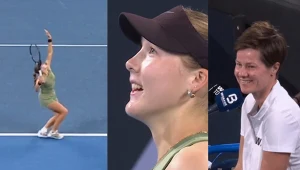 Niebywałe sceny w Brisbane. Rosjanka oszołomiona. Kibice wyli ze śmiechu