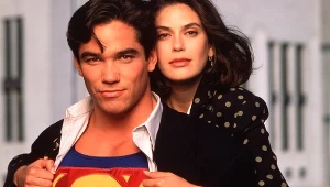 Dean Cain i Teri Hatcher w serialu "Nowe przygody Supermana"