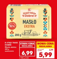 Вершкове масло K-Stąd Takie Dobre