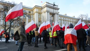 Rolnicy protestują w Warszawie