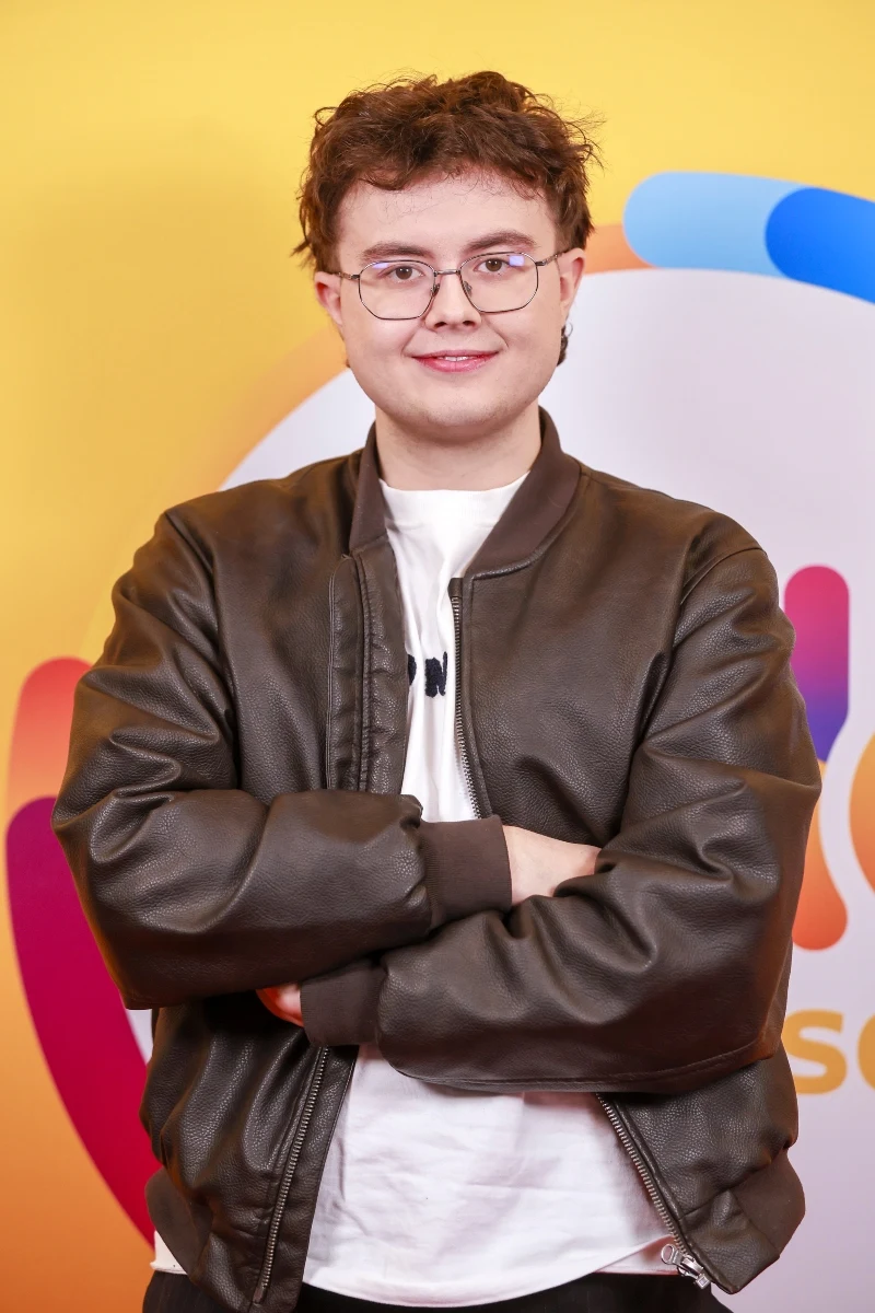 Mateusz Pawłowski w "halo tu polsat"