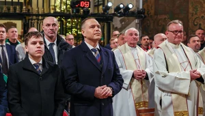 Karol Nawrocki na pielgrzymce na Jasną Górę