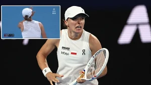 Fissette zerwał się na równe nogi po tym, co zrobiła Świątek. Przeprosiła