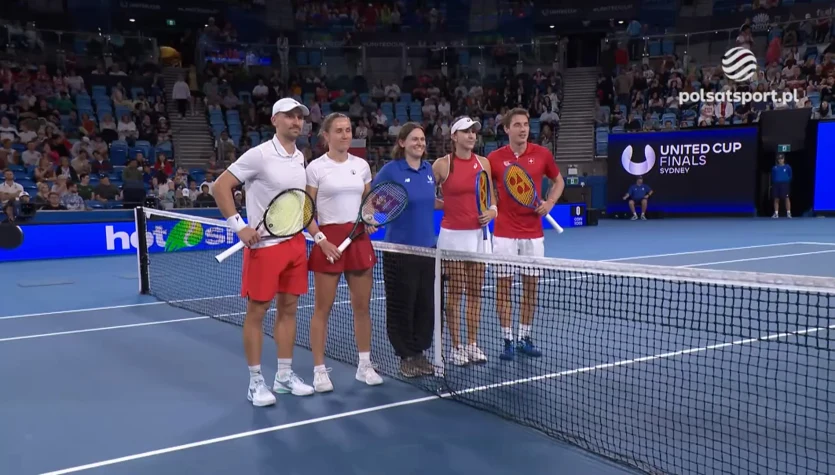 Katarzyna Kawa/Jan Zieliński – Belinda Bencic/Jakub Paul. Skrót meczu