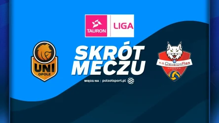 UNI Opole - Developres Rzeszów. Skrót meczu. WIDEO