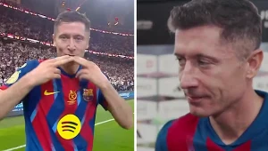 Lewandowski zaskoczony. Ogłosił to tuż po meczu. "Nie martwcie się"