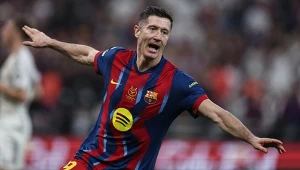 Robert Lewandowski przyczynił się do wygranej Barcelony w Superpucharze Hiszpanii