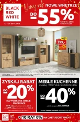 Nowe wnętrze do 55%! - Black Red White