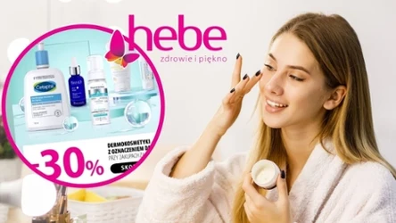 Dermokosmetyki -30% i suplementy nawet -40%. Hebe kusi dużymi obniżkami