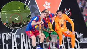 Lewy i spółka zaczęli świętować, ale co zrobił gwiazdor Realu? Co za wpadka