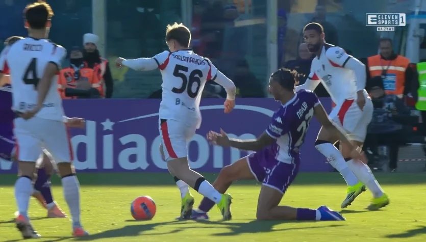 ACF Fiorentina – AC Milan 1-1. SKRÓT. WIDEO (Eleven Sports)