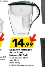 Dzbanek filtrujący Dafi