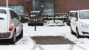 Zimą często szuka się wolnych, odśnieżonych miejsc do parkowania