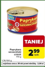 Paprykarz szczeciński Łosoś