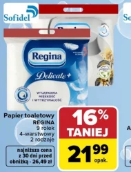 Туалетний папір Regina