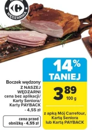 Boczek wędzony Carrefour