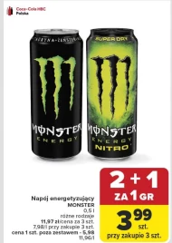 Napój energetyczny Monster
