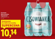 Woda niegazowana Cisowianka