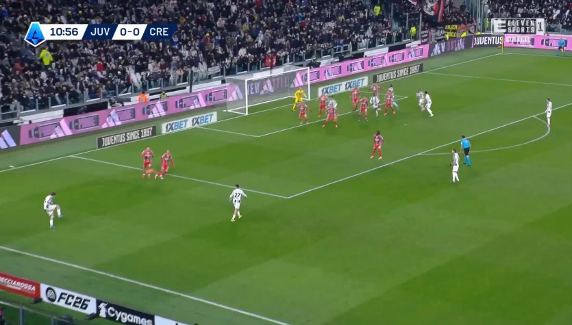 Juventus – Cremonese. Skrót meczu. WIDEO (Eleven Sports)