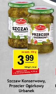 Szczaw konserwowy Urbanek