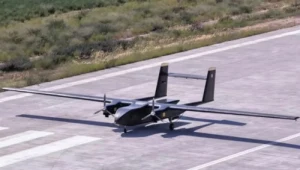 Chiński bezzałogowy samolot transportowy Tianma-1000 odbył pierwszy lot.