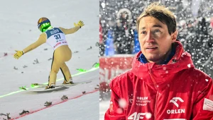 Na zdjęciu Noriaki Kasai oraz Kamil Stoch
