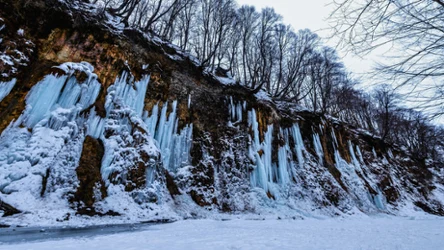 Czy w Rudawce Rymanowskiej są lodospady?