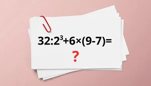 Proste zadanie z podstawówki do liczenia w pamięci. Dasz radę?