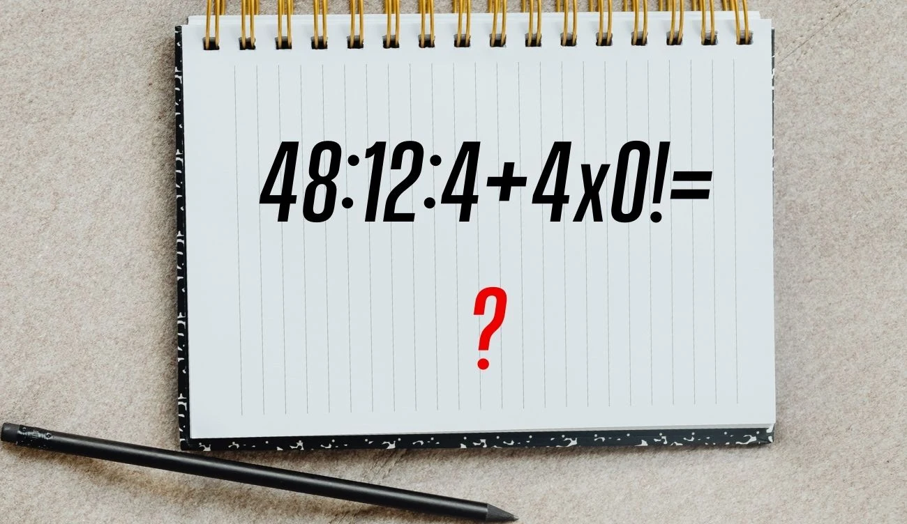 Zagadka matematyczna dla orłów. Rozwiążesz bez kalkulatora? Zagadka matematyczna dla orłów. Rozwiążesz bez kalkulatora?