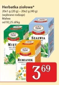 Herbata ziołowa Malwa