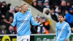 Sceny w półfinałowym pojedynku gigantów. Haaland "skasował" bramkę kolegi